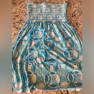 Lilly Pulitzer terry swim cover up